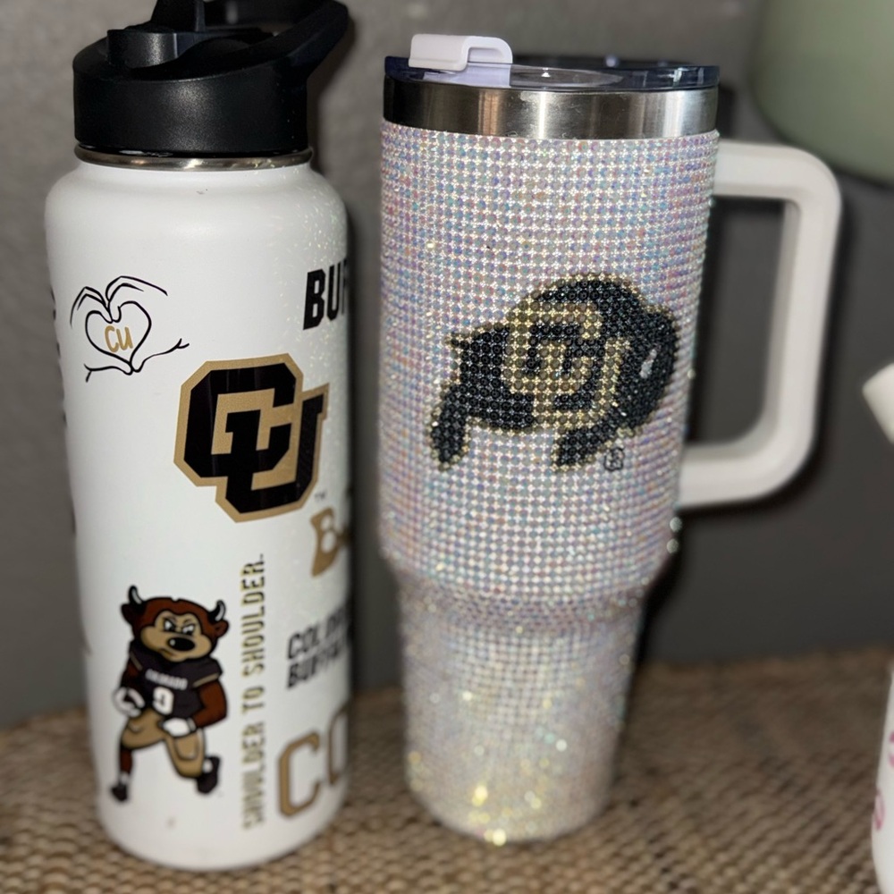 Colorado Buffaloes Tumbler and Water Bottle Set